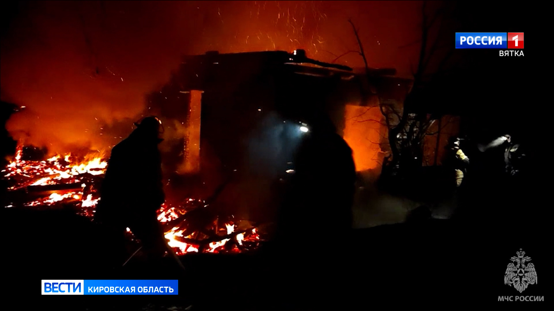 В Мурашинском районе в результате пожара погибла женщина