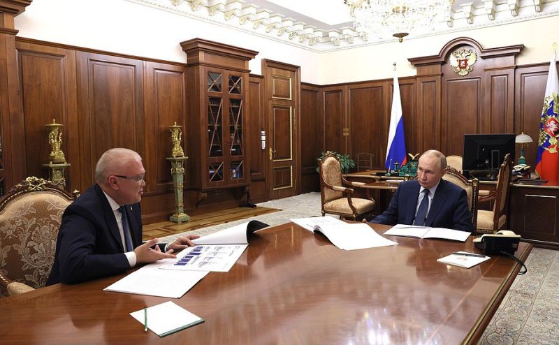 Соколов рассказал Путину о социально-экономическом развитии Кировской области