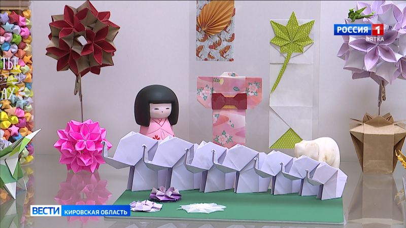 В Герценке открылась выставка оригами, выполненных по японским эскизам