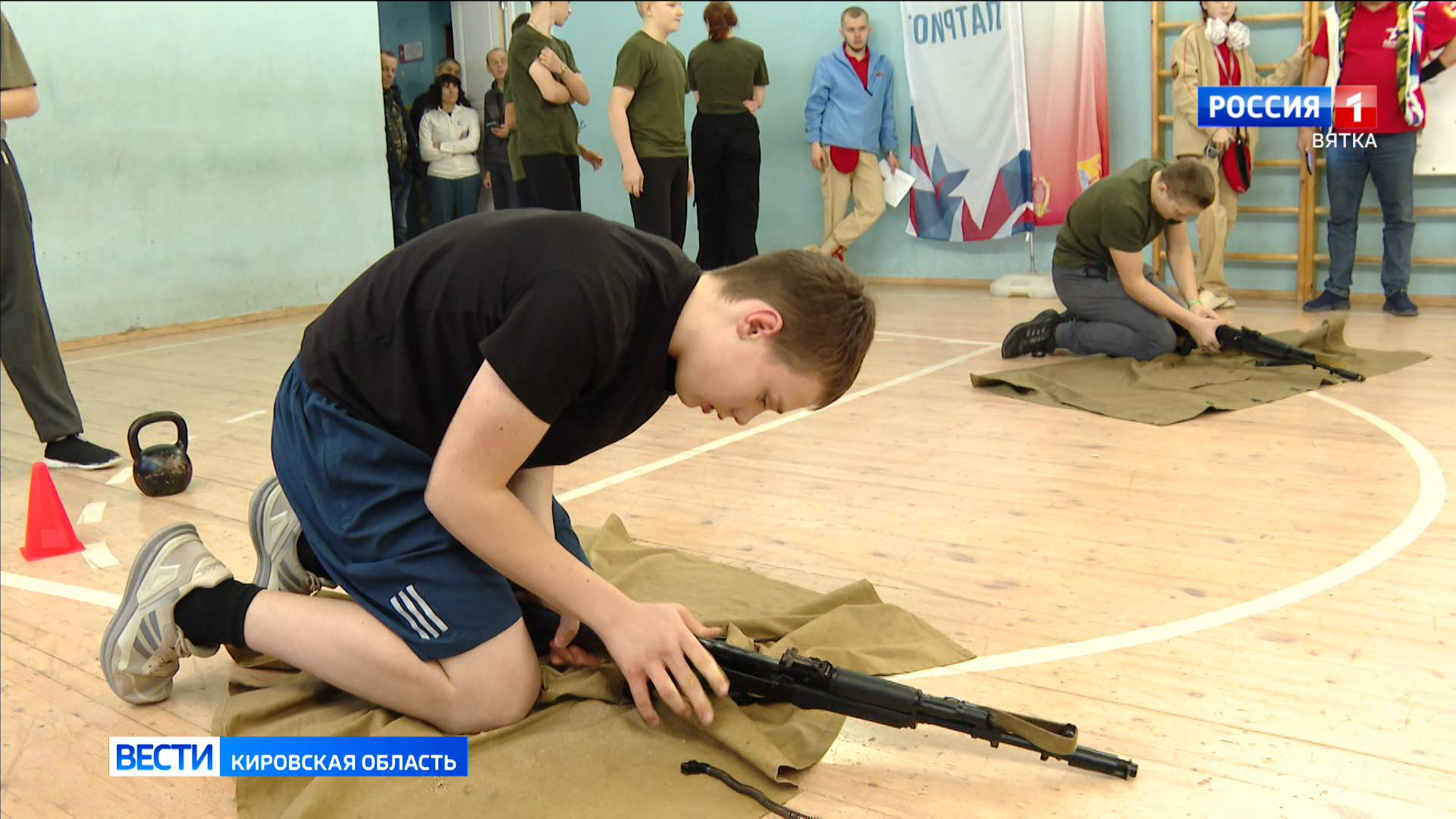 Состоялся областной фестиваль–конкурс на лучшую организацию работы в военно-патриотическом клубе