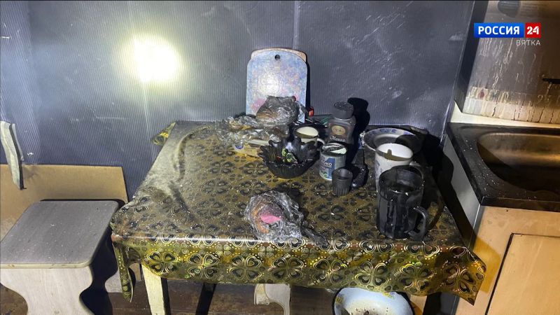 На пожаре в Лузе погиб 65-летний мужчина