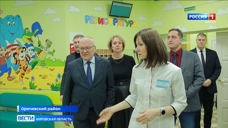 Александр Соколов посетил с рабочим визитом Оричевский район