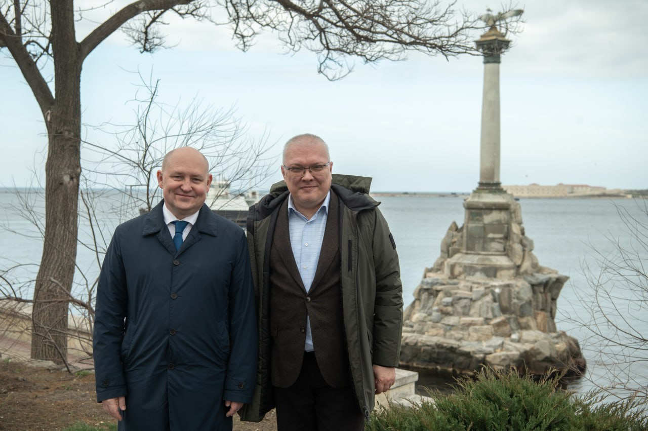 Александр Соколов обсудил с губернатором Севастополя перспективы сотрудничества