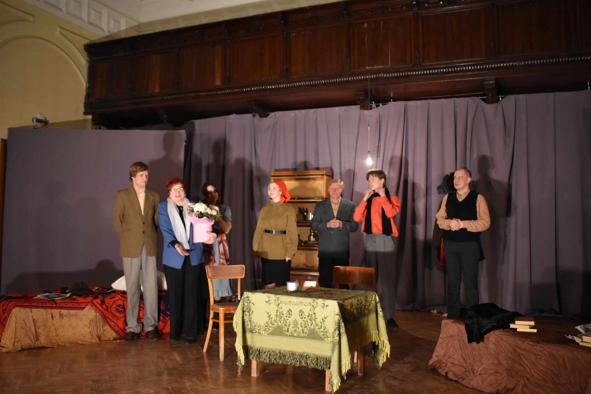 В библиотеке Грина пройдет премьера спектакля по пьесе В.П. Катаева