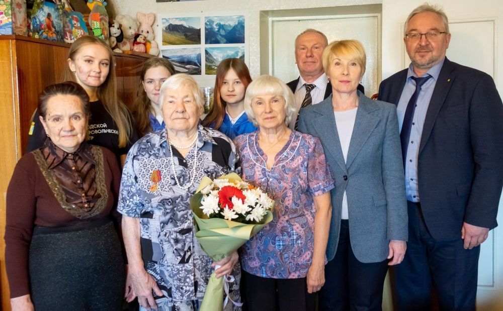 В Лянгасово 100-летний юбилей отметила ветеран Великой Отечественной войны