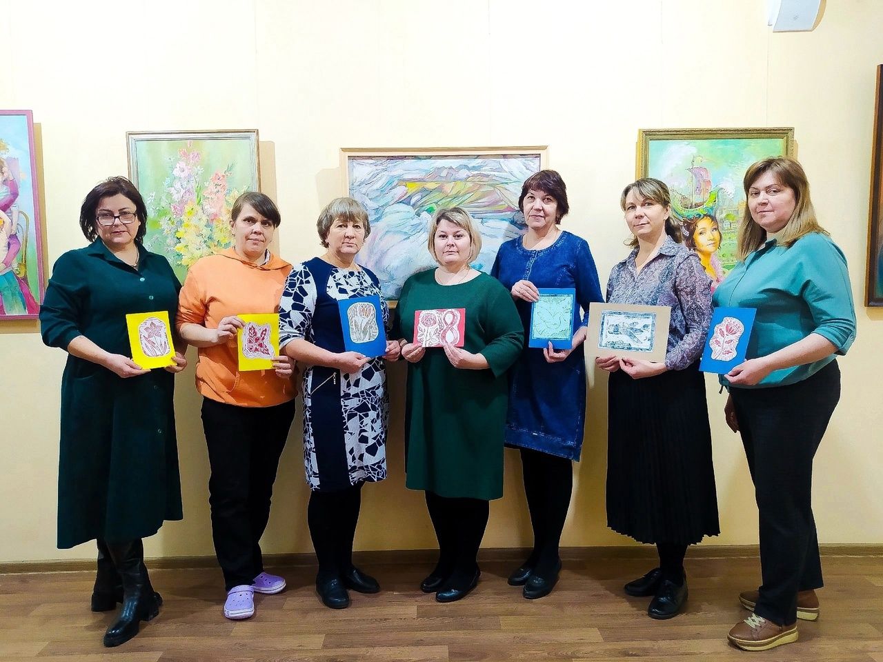 Кировчане стали частью мастер-класса по линогравюре