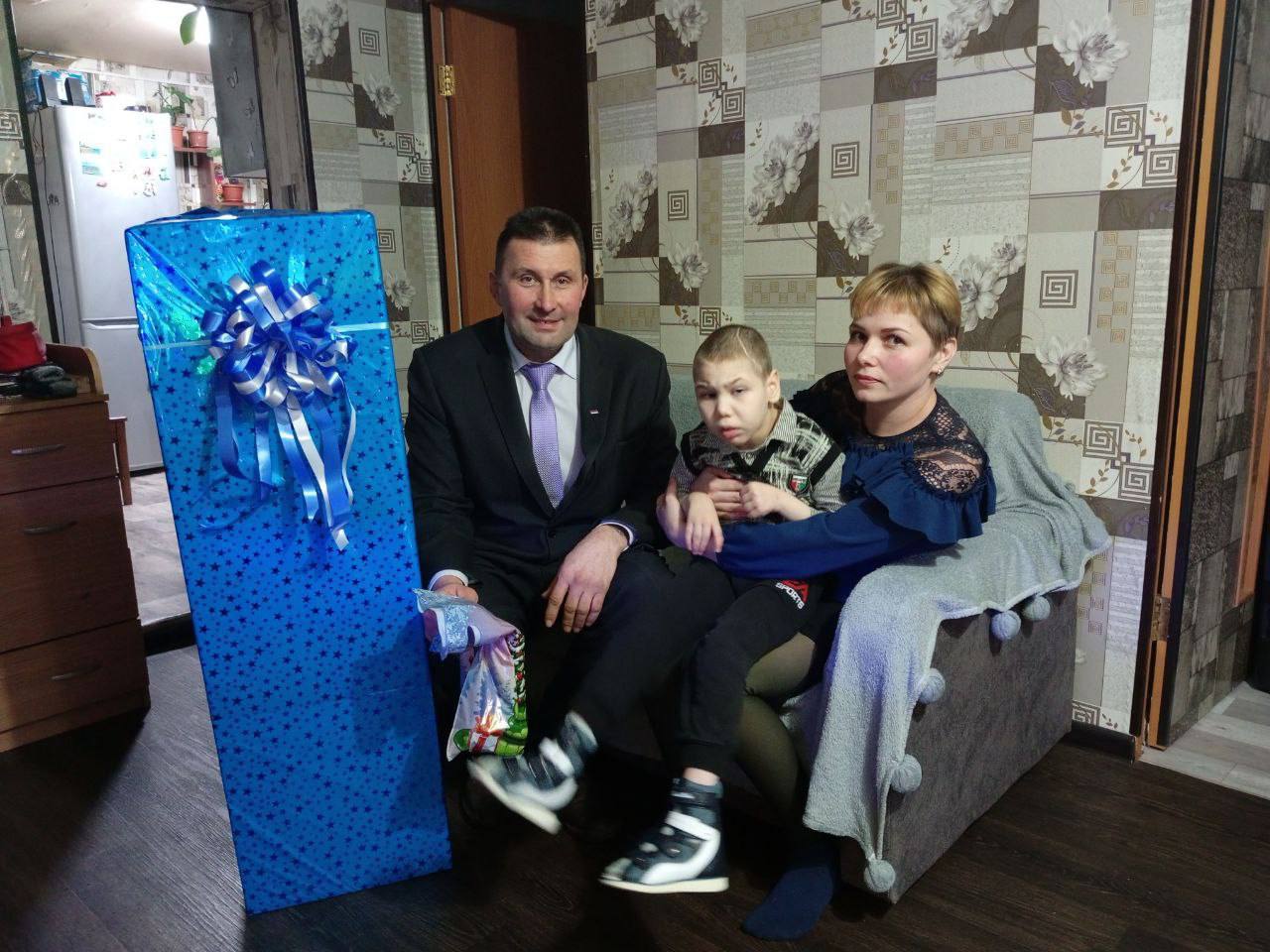 Александр Соколов исполнил мечту юного жителя Санчурского муниципального округа