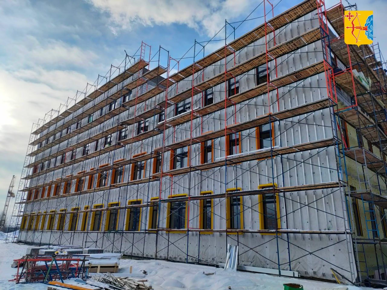 В правительстве Кировской области рассказали об этапах строительства школы в слободе Курочкины