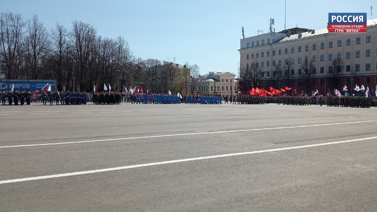 Для участия в торжествах в День Победы в Кирове нужно подать заявку