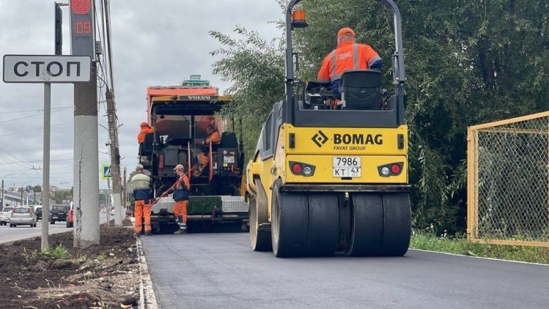 Дефекты на отремонтированных тротуарах в Кирове подрядчик устранит по гарантии