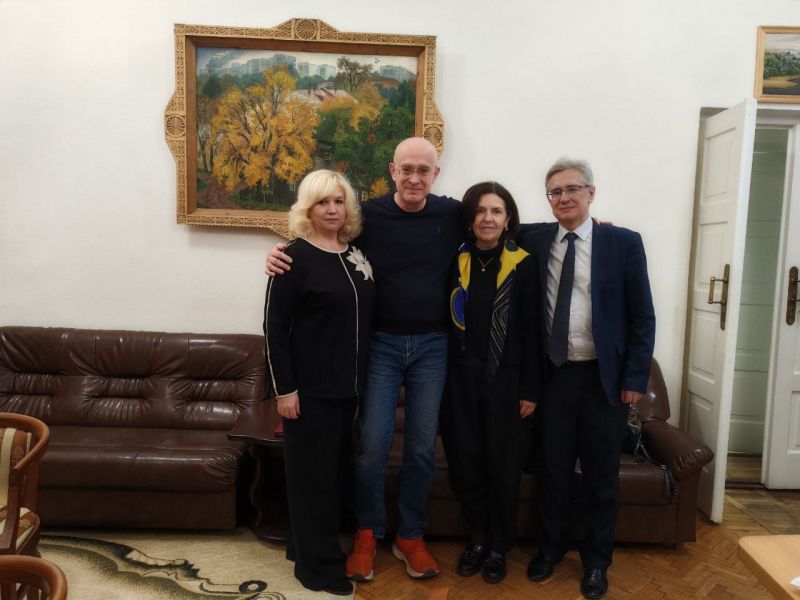 В Герценке побывал потомок Витберга