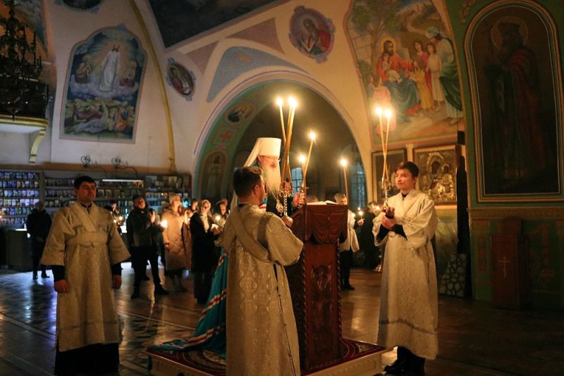 В первую неделю Великого поста в храмах Вятской Епархии пройдет Великое повечерие