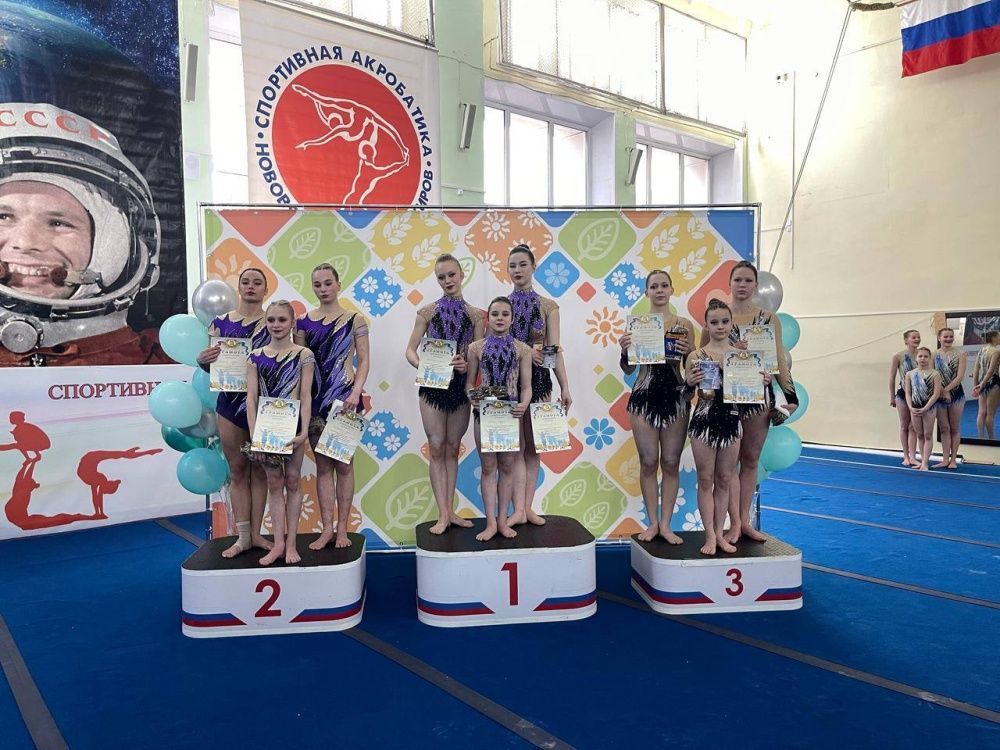 В Кирове прошли межрегиональные соревнования по акробатике, посвященные Дню космонавтики