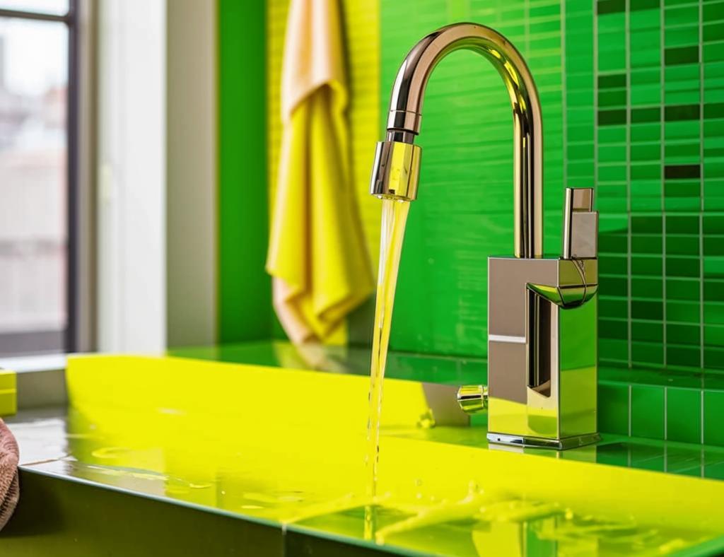 Вода в кранах кировчан вновь может окраситься в желто-зеленый цвет