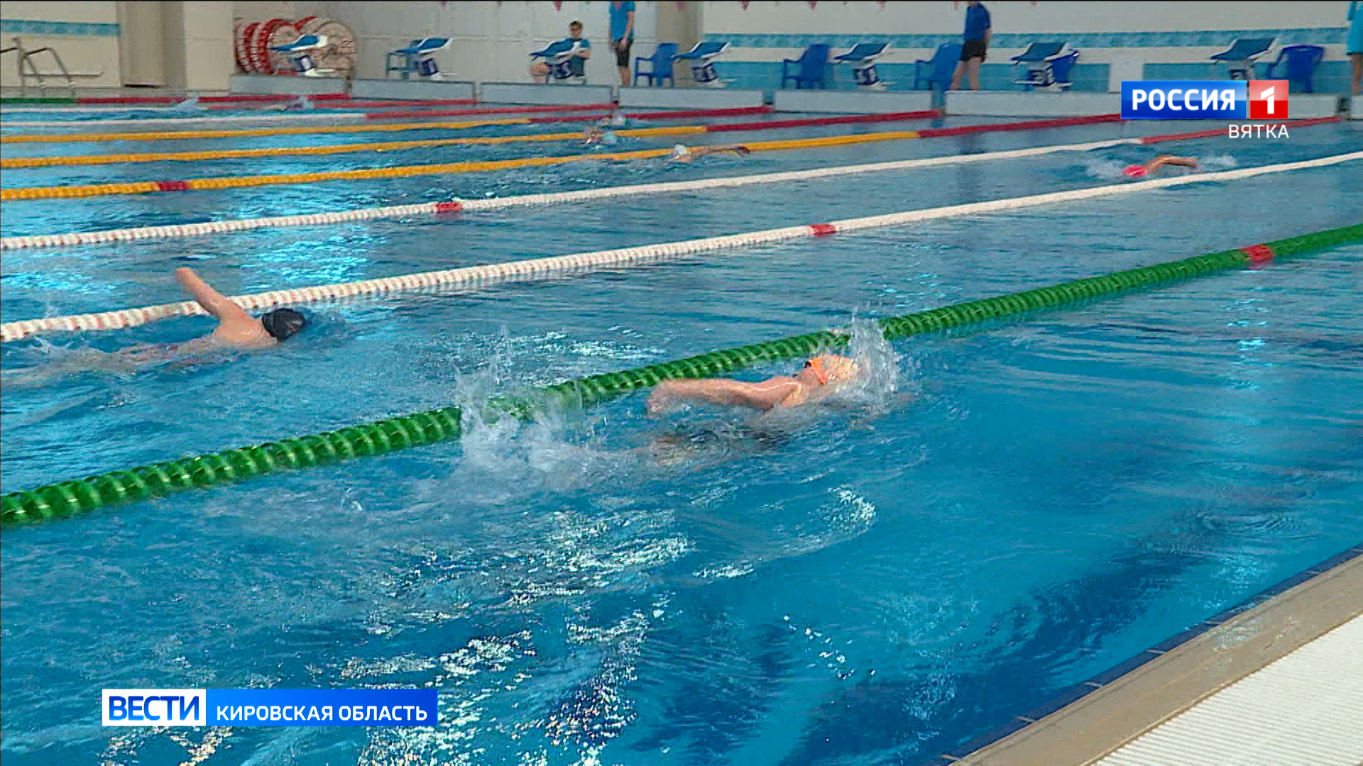 В «Быстрице» прошло Первенство области по плаванию среди девушек и юношей 11-13 лет