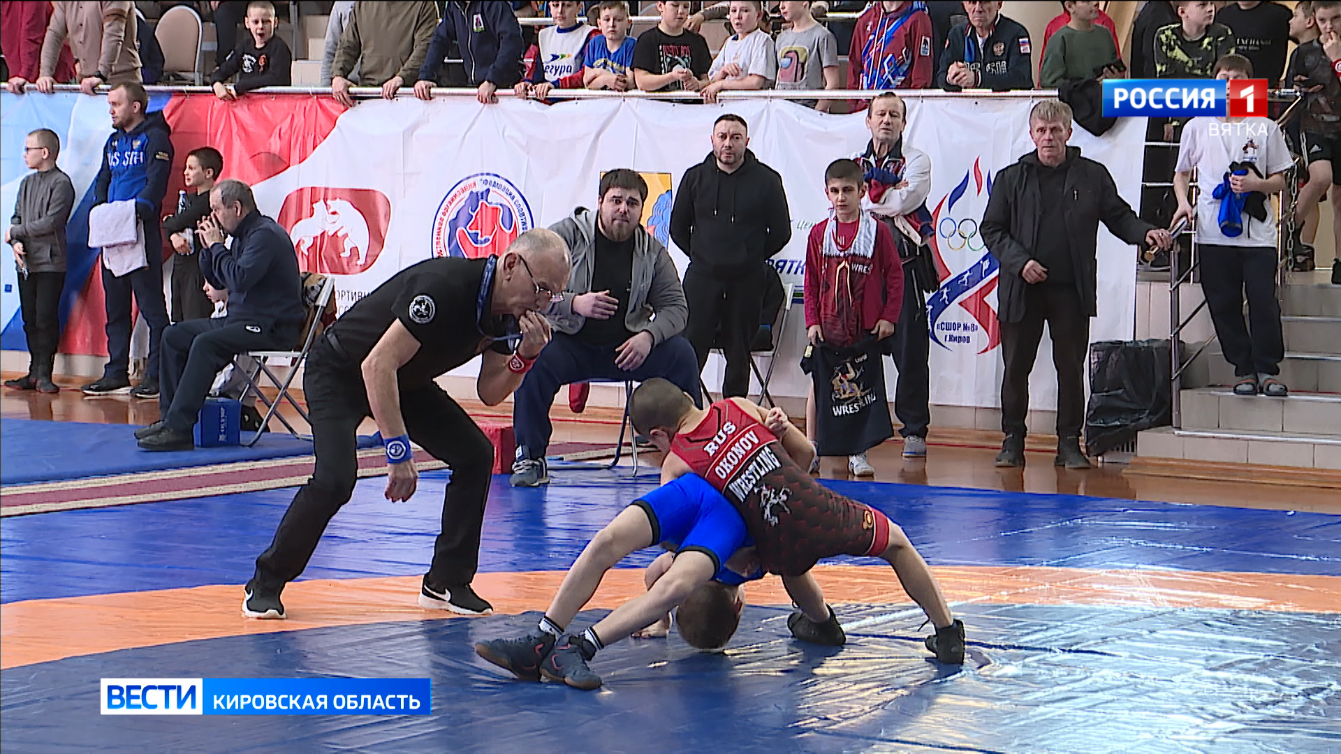В Кирове прошёл всероссийский турнир по греко-римской борьбе памяти Владимира Пушкарева