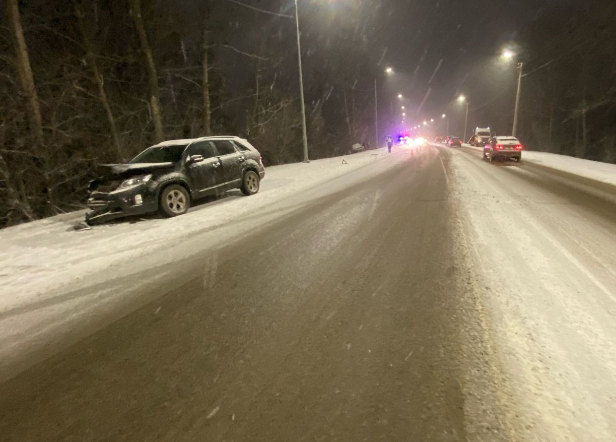 На Слободском тракте произошло жесткое ДТП