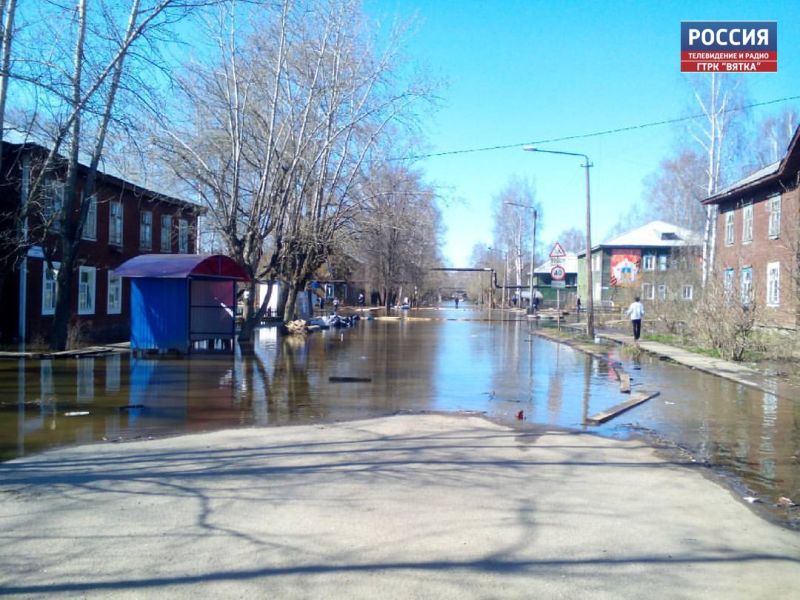 Жителей Первомайского района Кирова проинструктируют, как подготовиться к половодью