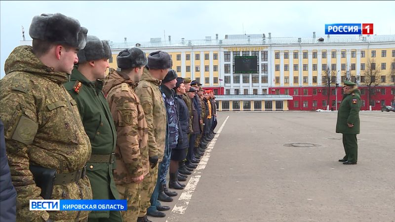 В Кирове прошла первая репетиция парада Победы