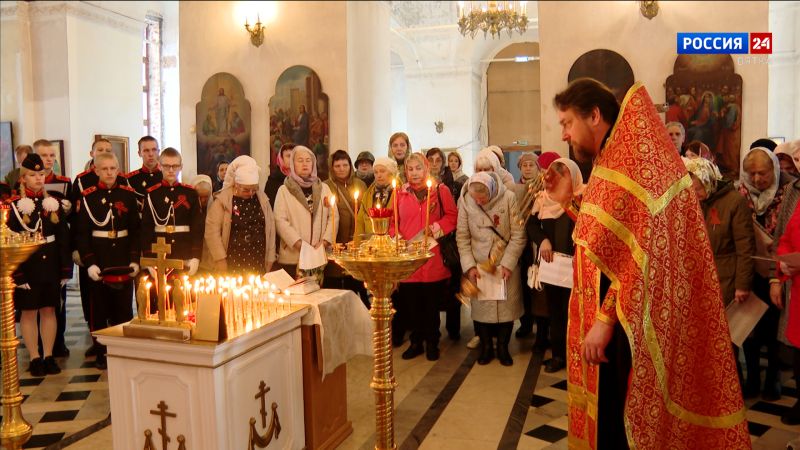 В Спасском соборе Кирова прошло памятное мероприятие «Поименная река чистой памяти»