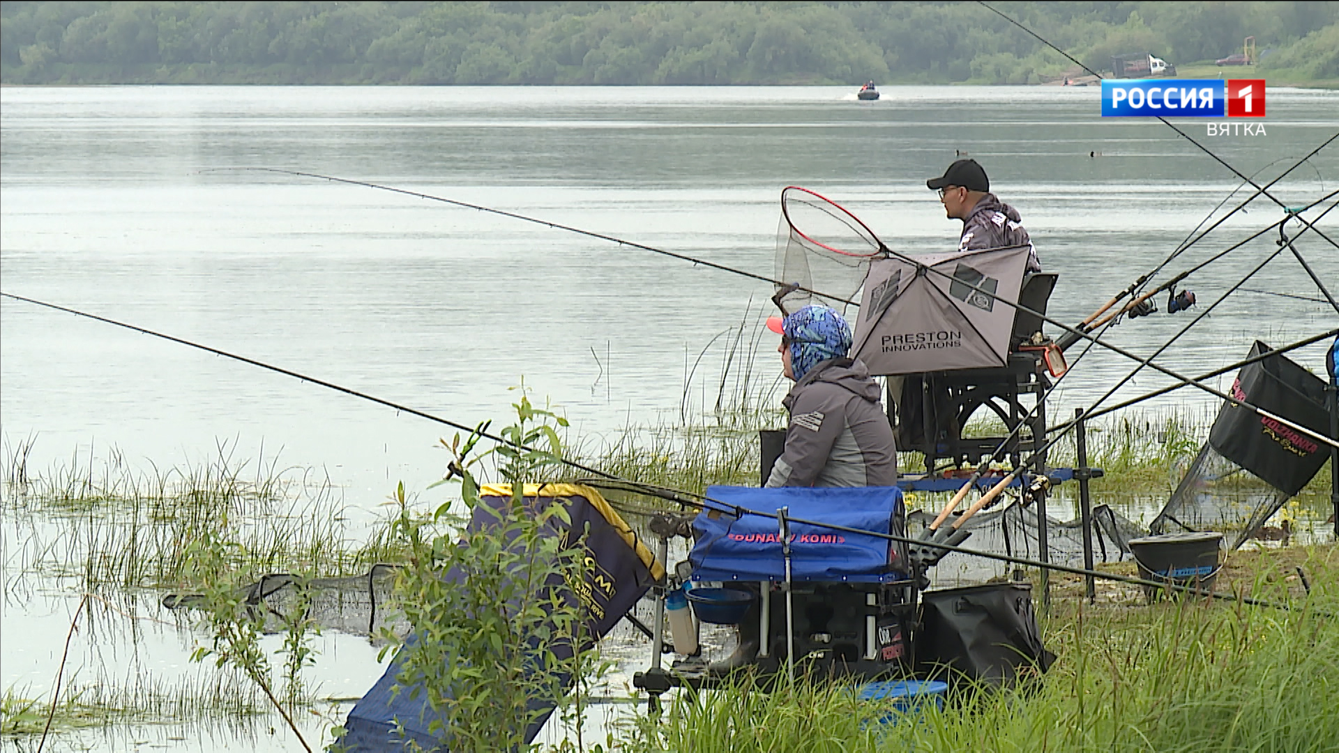 На берегу Вятки прошел Кубок Кировской области по рыболовному спорту в дисциплине «ловля донной удочкой»