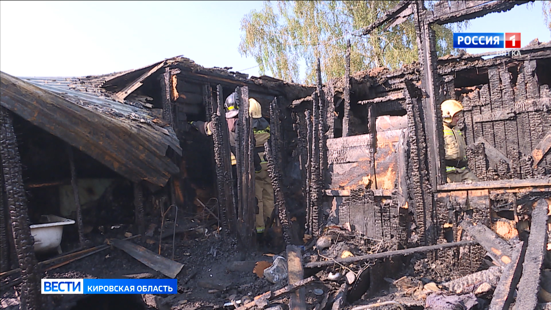 В Чистых Прудах в результате пожара погибли два человека