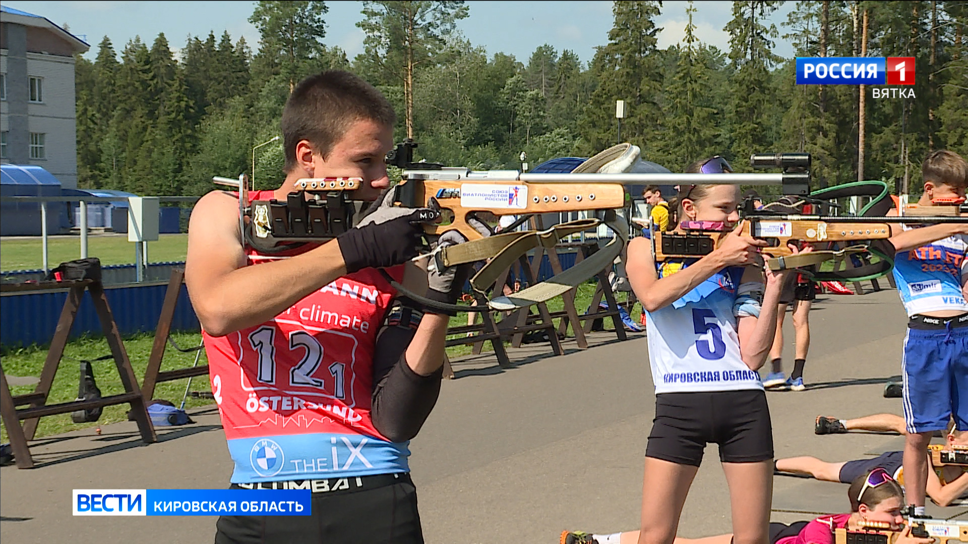 Кировские биатлонисты продолжают активно готовиться к предстоящему сезону