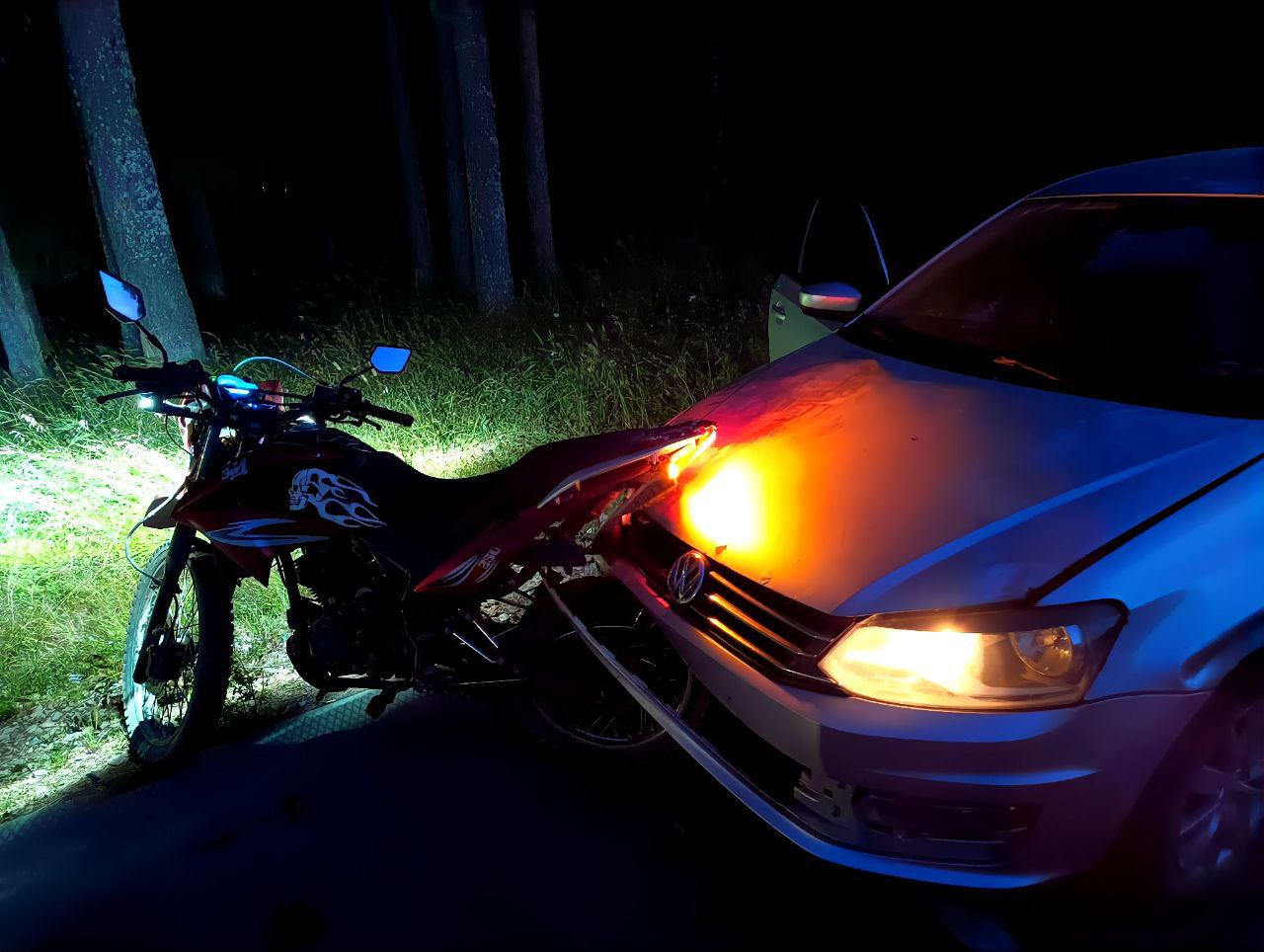 Участник ДТП в Опаринском районе бросил пострадавшего и попытался скрыться с места аварии