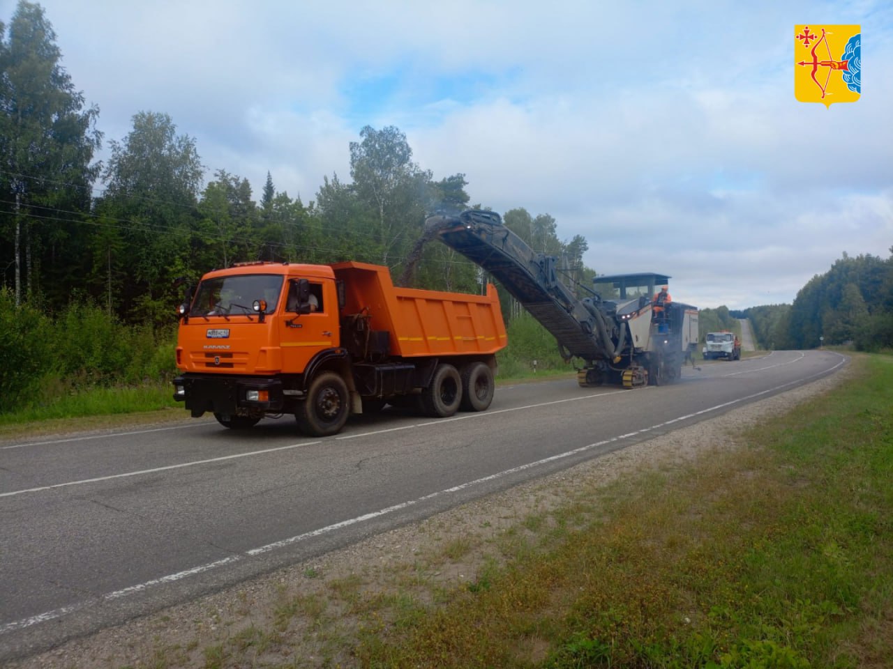 В Советском и Лебяжском районах стартовал ремонт дороги в рамках нацпроекта «Инфраструктура для жизни»