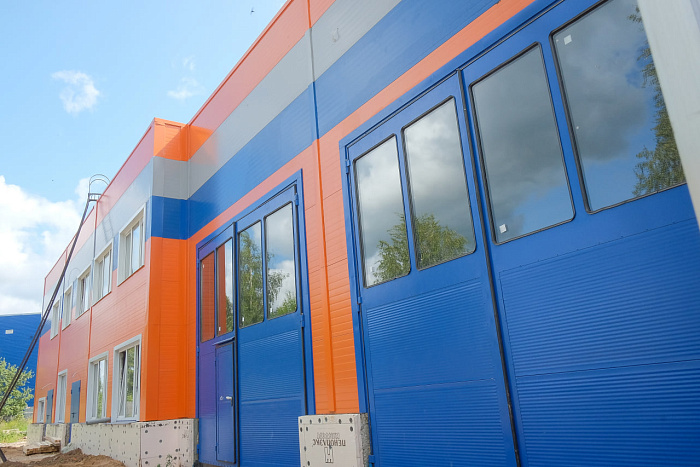 В Слободском подходит к завершению строительство новой пожарной части