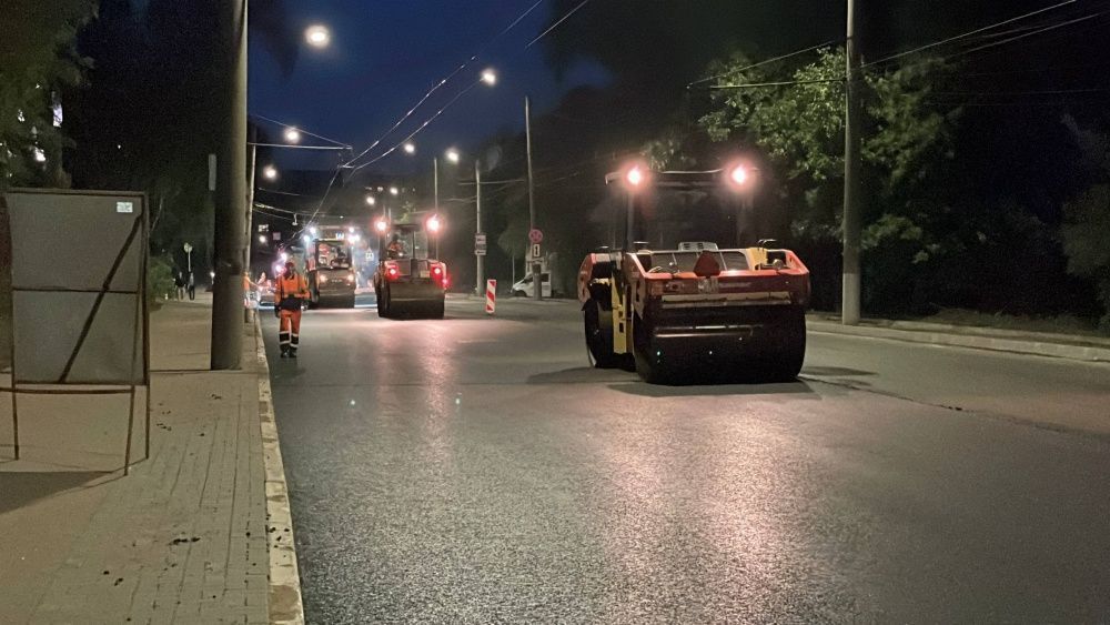 В Кирове завершено асфальтирование дорог на улицах Красина и Чапаева