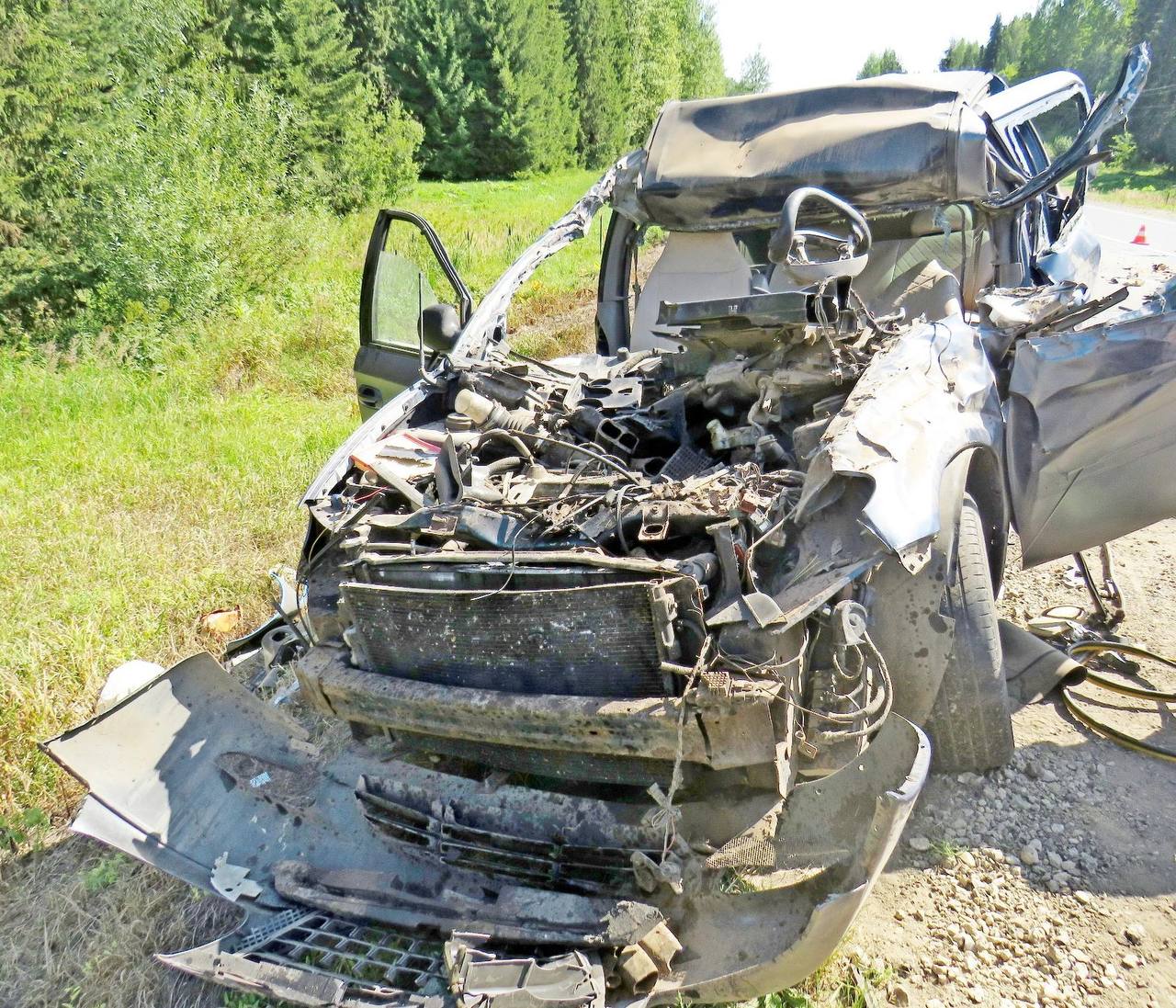 18-летний водитель пострадал в ДТП в Куменском районе