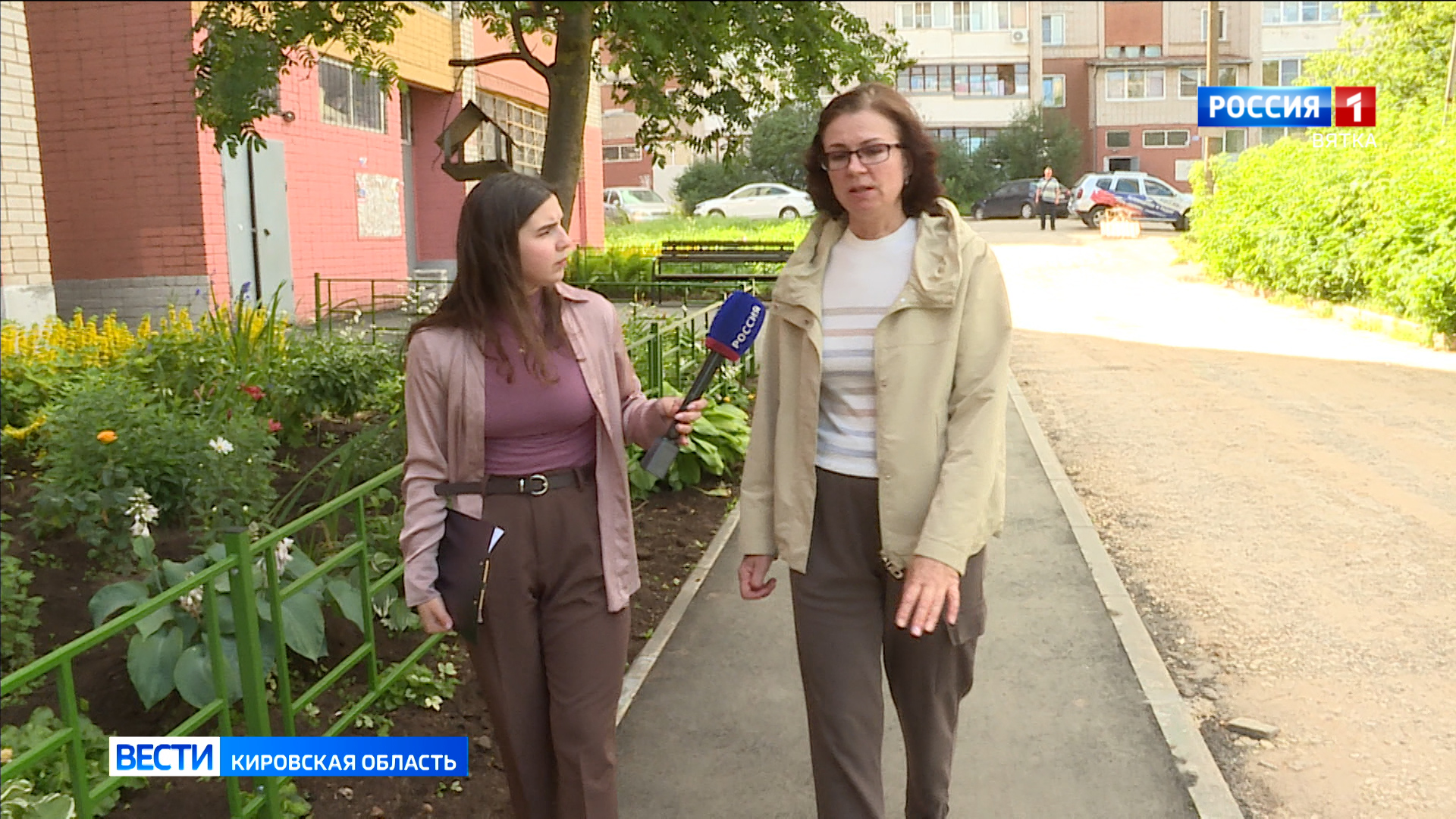 В Кирове на нескольких улицах завершилось благоустройство дворовых территорий в рамках ППМИ