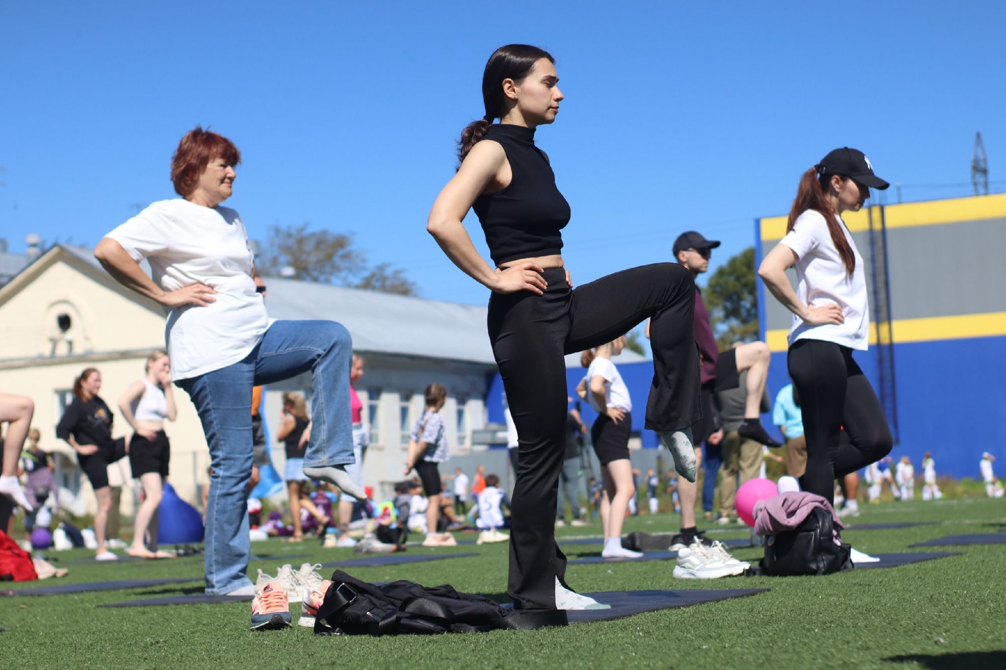 Массовая зарядка в Кирове объединила более 500 человек