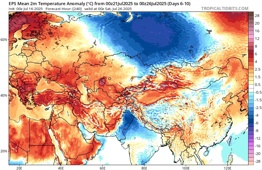 После 25 июля в Кировской области прогнозируют потепление