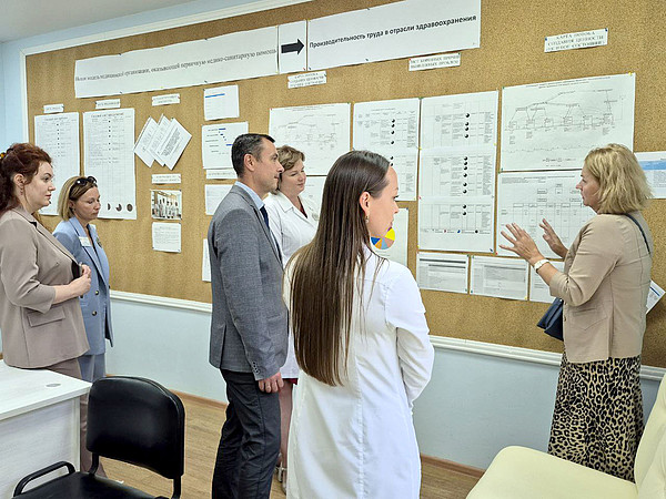 Руководители «Росатома» оценили «бережливые технологии» в здравоохранении региона