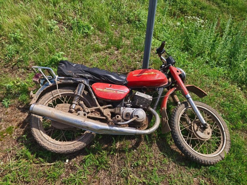 В Уржумском районе 2 бесправника столкнулись на дороге