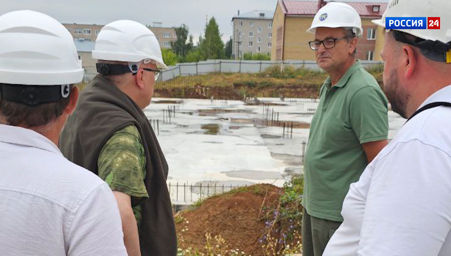 Александр Соколов проверил ход строительства школы в Нолинске