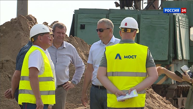 Алексей Жердев проверил ход работ строительства тоннеля под Транссибом в Нововятске