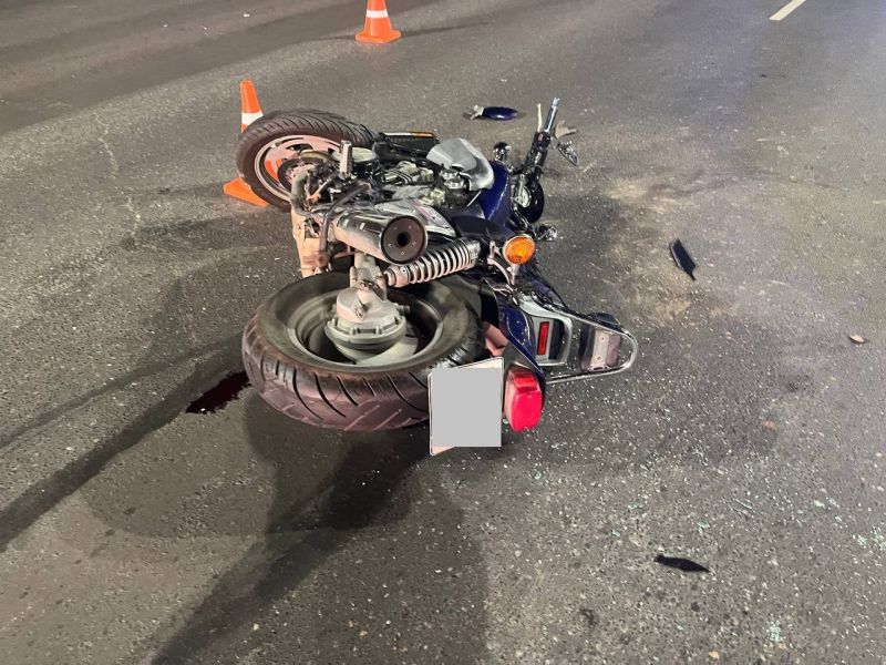 В результате аварии на Владимирской в Кирове травмировался мотоциклист