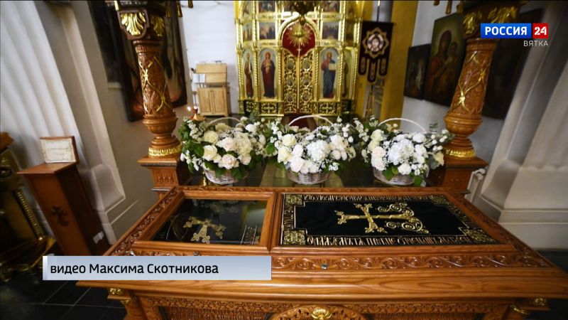 В Яранске прошли торжества в честь десятилетия обретения мощей преподобного Матфея Яранского