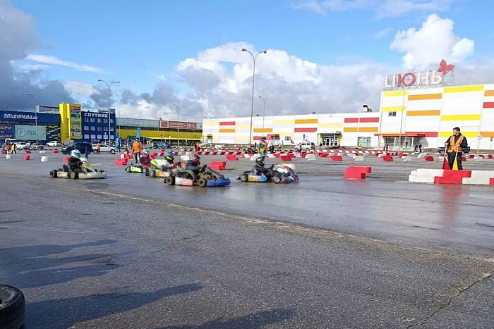 Ребята из Кирова - лучшие в первенстве Республики Коми по картингу