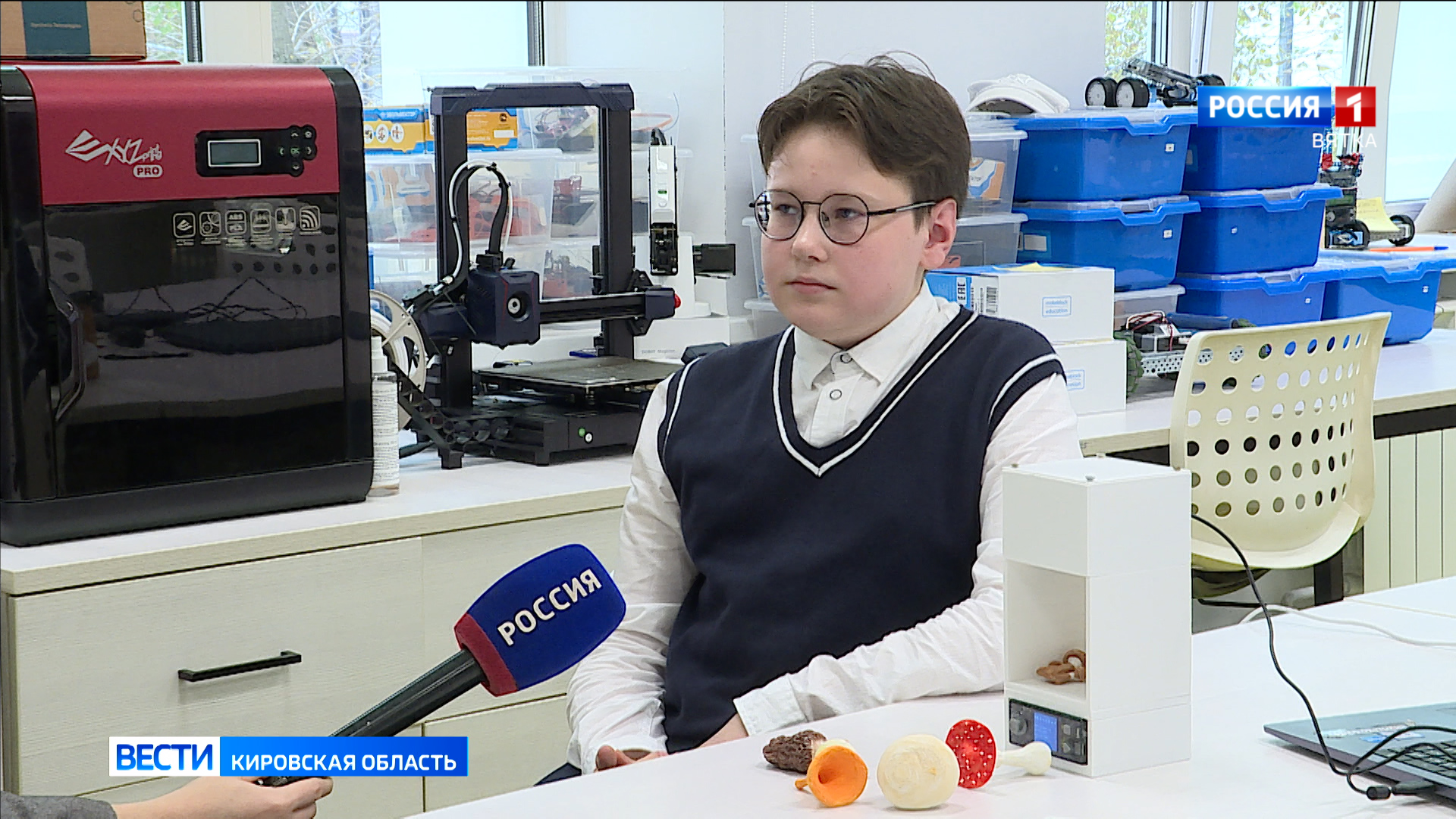 Кировский школьник разработал детский тренажер для сбора грибов