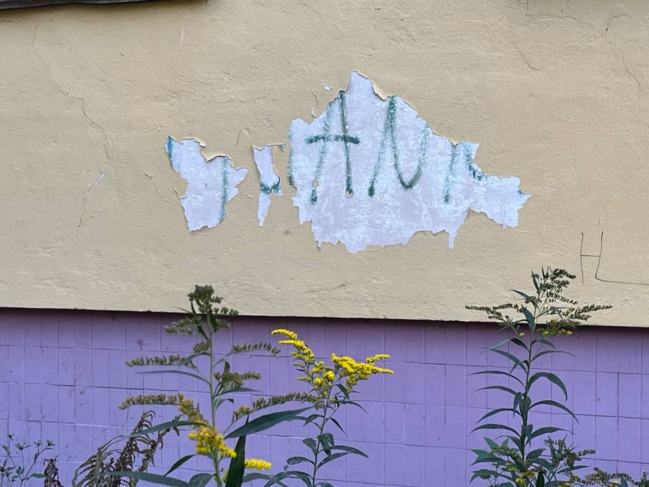 В Кирове устраняют рекламу и надписи на фасадах домов