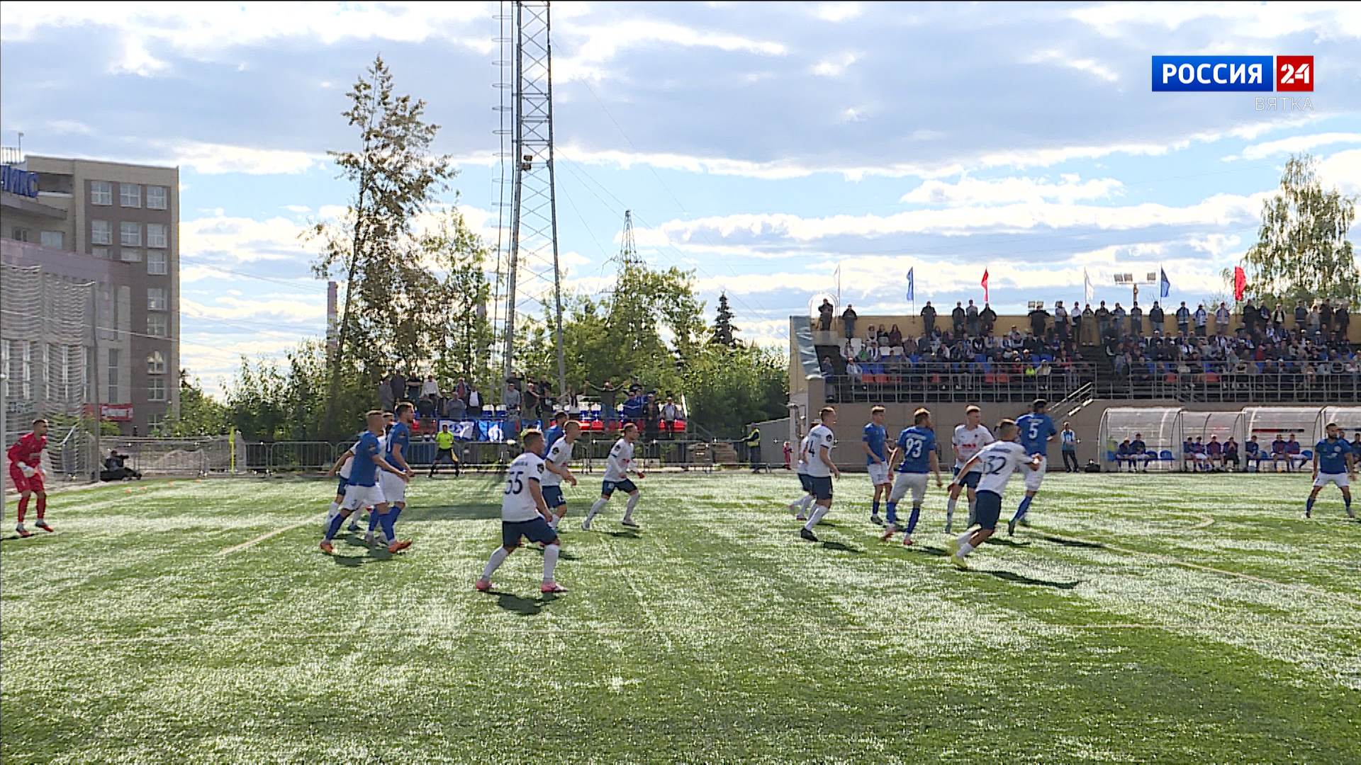 Кировское «Динамо» уступило «Ленинградцу» 0:1