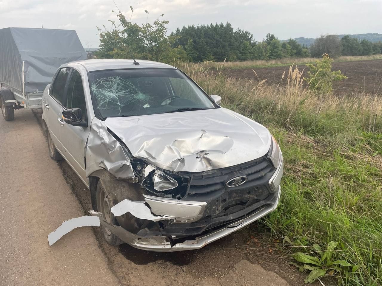 Дети 14 и 12 лет пострадали в аварии в Уржумском районе