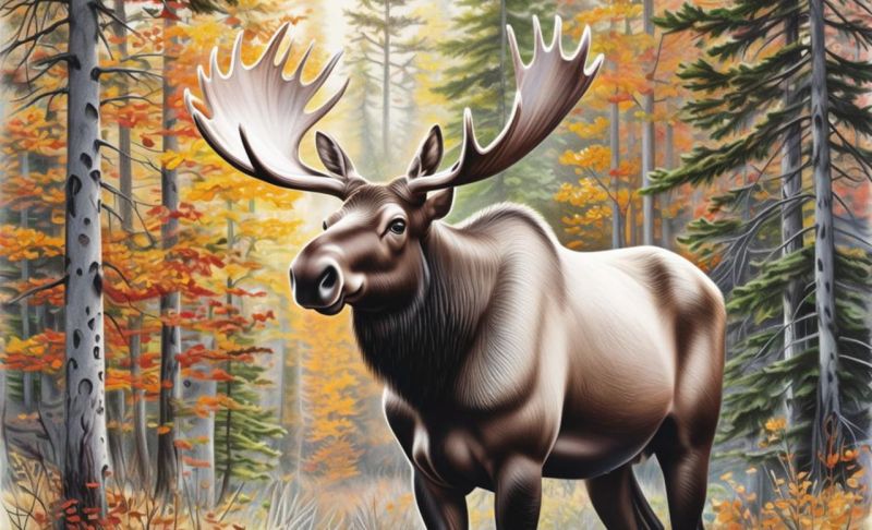 Жителей Кировской области просят быть внимательнее при встрече с лосями