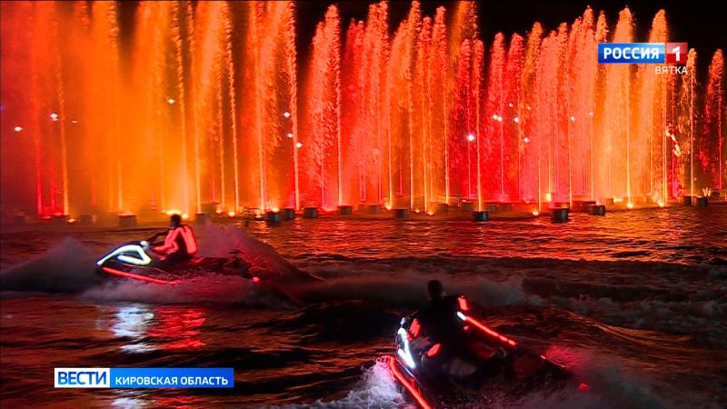 Озвучен график работы светомузыкального фонтана в парке им С.М. Кирова