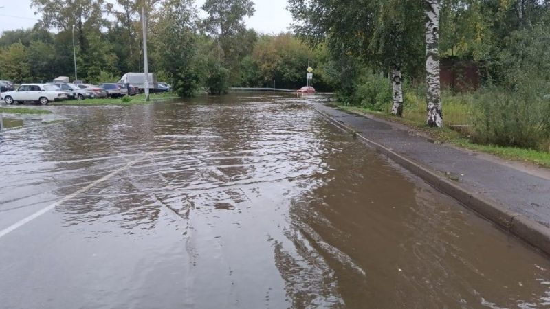 Подтопление улиц в Коминтерне прекратилось