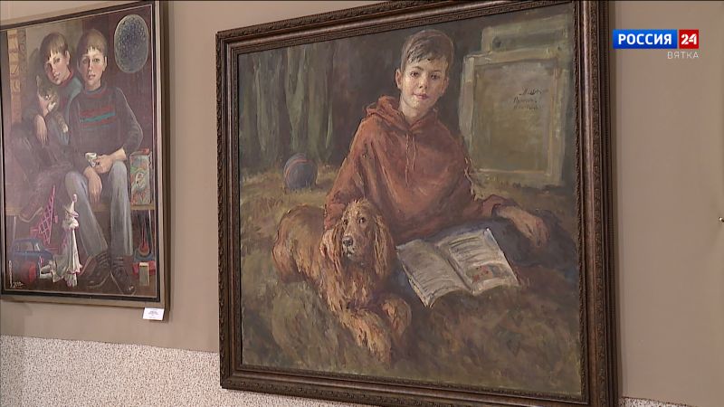 В Кирове открылась выставка портретной живописи художников Инны и Андрея Широковых